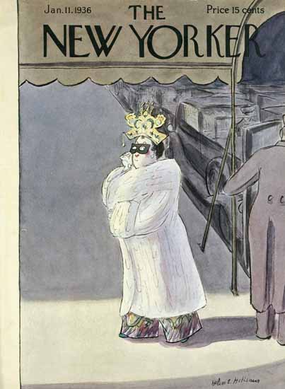 Helen E Hokinson The New Yorker 1936_01_11 Copyright | The New Yorker Graphic Art Covers 1925-1945