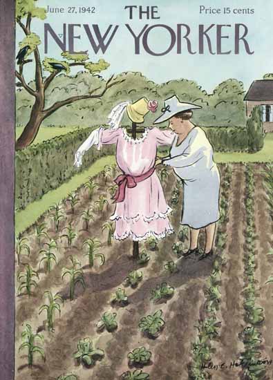 Helen E Hokinson The New Yorker 1942_06_27 Copyright | The New Yorker Graphic Art Covers 1925-1945