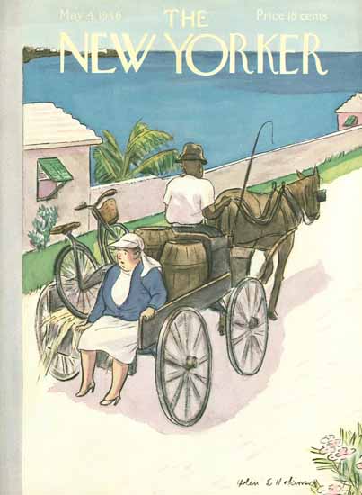 Helen E Hokinson The New Yorker 1946_05_04 Copyright | The New Yorker Graphic Art Covers 1946-1970