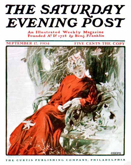 Henry Hutt Saturday Evening Post Cover 1904_09_17 | The Saturday Evening Post Graphic Art Covers 1892-1930