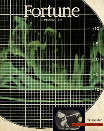 Herbert Matter Fortune Magazine September 1948 Copyright | Fortune Magazine Graphic Art Covers 1930-1959