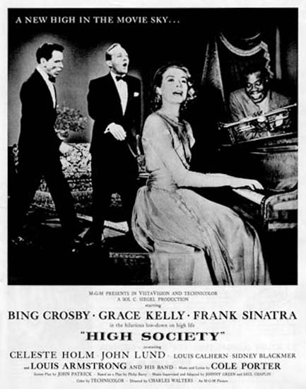 High Society Movie 1956 Bing Crosby Grace Kelly | Sex Appeal Vintage Ads and Covers 1891-1970