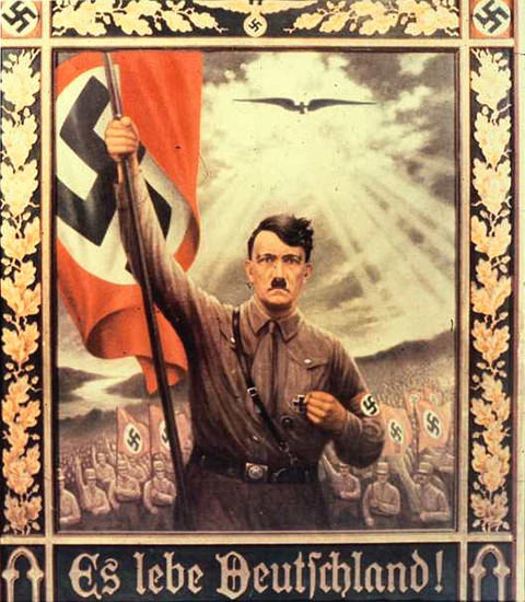 Hitler Es | Mad Men Art Vintage Ad Art Collection