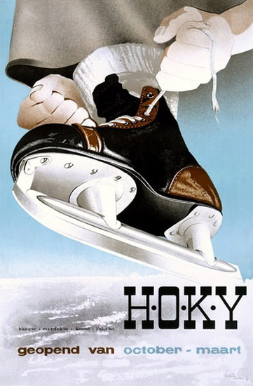 Hoky Skate Shoe | Vintage Ad and Cover Art 1891-1970