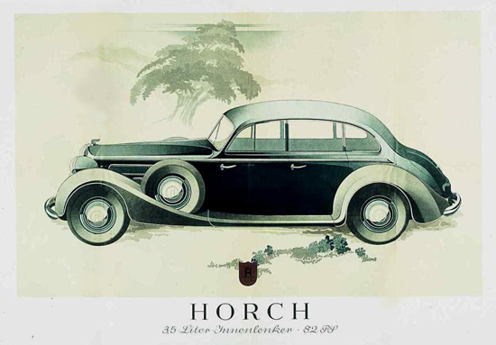 Horch 3-5 Liter Innenlenker 82 PS 1937 | Vintage Cars 1891-1970