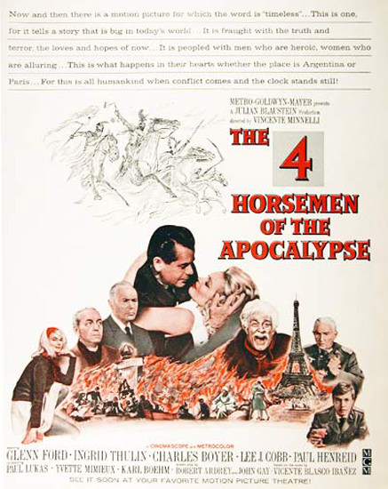 Horsemen Of The Apocalypse 1962 Glenn Ford | Sex Appeal Vintage Ads and Covers 1891-1970