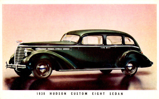 Hudson Custom Eight Sedan 1938 | Vintage Cars 1891-1970