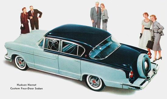 Hudson Hornet Custom Four Door Sedan 1955 | Vintage Cars 1891-1970