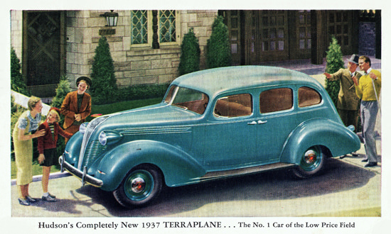 Hudson Terraplane Sedan 1937 | Vintage Cars 1891-1970