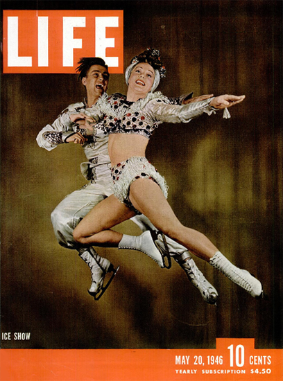 Ice Show 20 May 1946 Copyright Life Magazine | Life Magazine Color Photo Covers 1937-1970