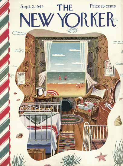 Ilonka Karasz The New Yorker 1944_09_02 Copyright | The New Yorker Graphic Art Covers 1925-1945