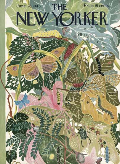 Ilonka Karasz The New Yorker 1945_06_23 Copyright | The New Yorker Graphic Art Covers 1925-1945