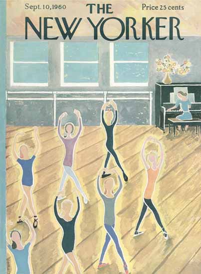 Ilonka Karasz The New Yorker 1960_09_10 Copyright | The New Yorker Graphic Art Covers 1946-1970