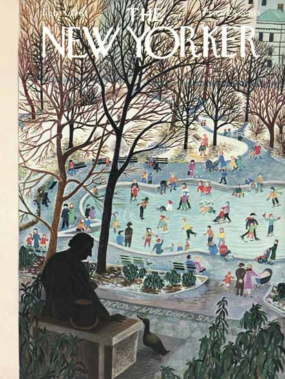 Ilonka Karasz The New Yorker 1961_02_04 Copyright | The New Yorker Graphic Art Covers 1946-1970