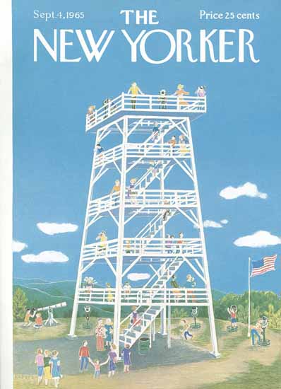 Ilonka Karasz The New Yorker 1965_09_04 Copyright | The New Yorker Graphic Art Covers 1946-1970