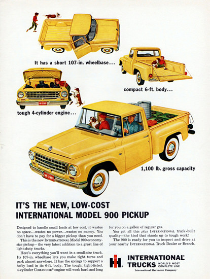 International Model 900 Pickup 1963 Low Cost | Vintage Cars 1891-1970