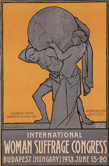 International Woman Suffrage Congress 1913 | Sex Appeal Vintage Ads and Covers 1891-1970