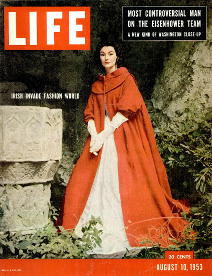 Irish Invade Fashion World 10 Aug 1953 Copyright Life Magazine | Life Magazine Color Photo Covers 1937-1970