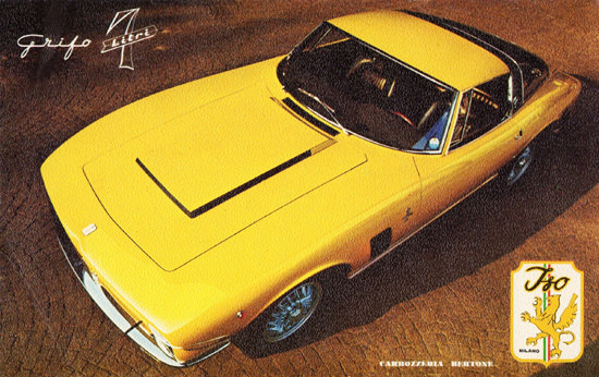 Iso Grifo 7 Litre 1969 Milano Body By Bertone | Vintage Cars 1891-1970