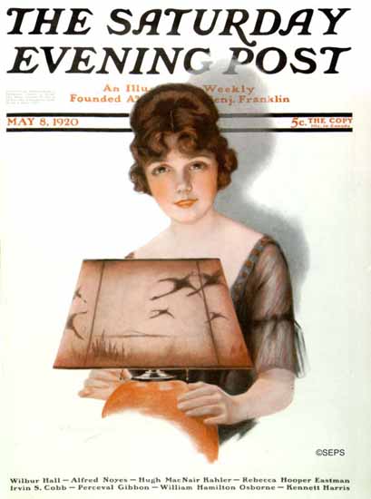 J Knowles Hare Cover Artist Saturday Evening Post 1920_05_08 | The Saturday Evening Post Graphic Art Covers 1892-1930