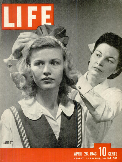 JANGO 26 Apr 1943 Copyright Life Magazine | Life Magazine BW Photo Covers 1936-1970