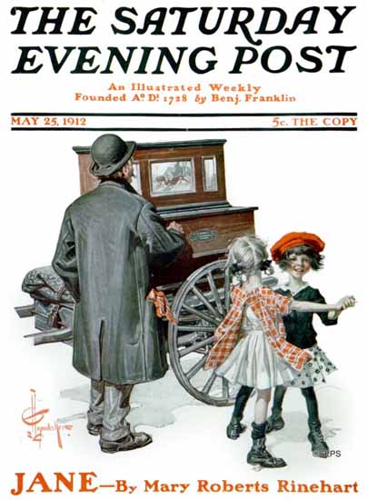 JC Leyendecker Saturday Evening Post 1912_05_25 | The Saturday Evening Post Graphic Art Covers 1892-1930