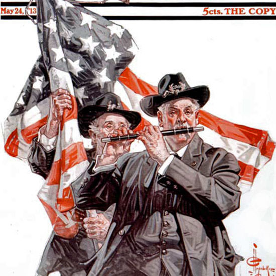 JC Leyendecker Saturday Evening Post 1913_05_24 Copyright crop | Best of 1891-1919 Ad and Cover Art