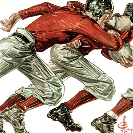 JC Leyendecker Saturday Evening Post 1913_11_15 Copyright crop | Best of 1891-1919 Ad and Cover Art