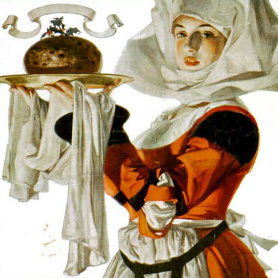 JC Leyendecker Saturday Evening Post Xmas 1904_12_03 Copyright crop | Best of 1891-1919 Ad and Cover Art