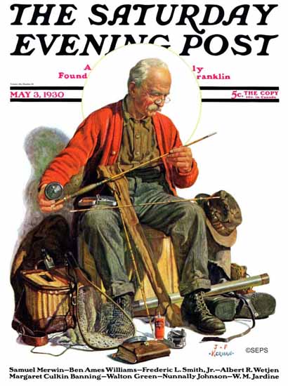 JF Kernan Artist Saturday Evening Post 1930_05_03 | The Saturday Evening Post Graphic Art Covers 1892-1930