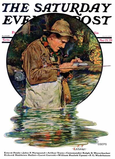 JF Kernan Cover Artist Saturday Evening Post 1929_05_25 | The Saturday Evening Post Graphic Art Covers 1892-1930