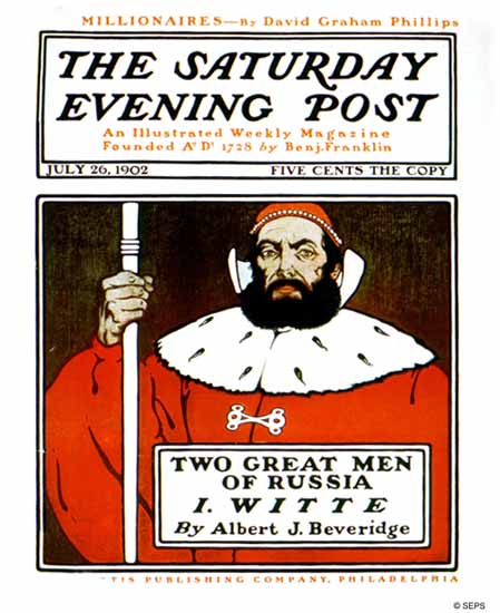 JJ Gould Artist Saturday Evening Post 1902_07_26 | The Saturday Evening Post Graphic Art Covers 1892-1930