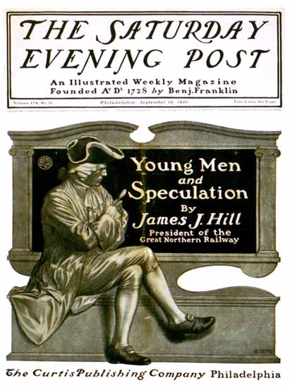 JJ Gould Cover Artist Saturday Evening Post 1901_08_10 | The Saturday Evening Post Graphic Art Covers 1892-1930