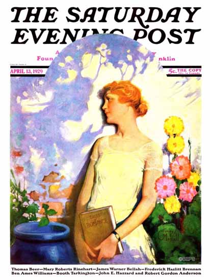 James C McKell Artist Saturday Evening Post 1929_04_13 | The Saturday Evening Post Graphic Art Covers 1892-1930