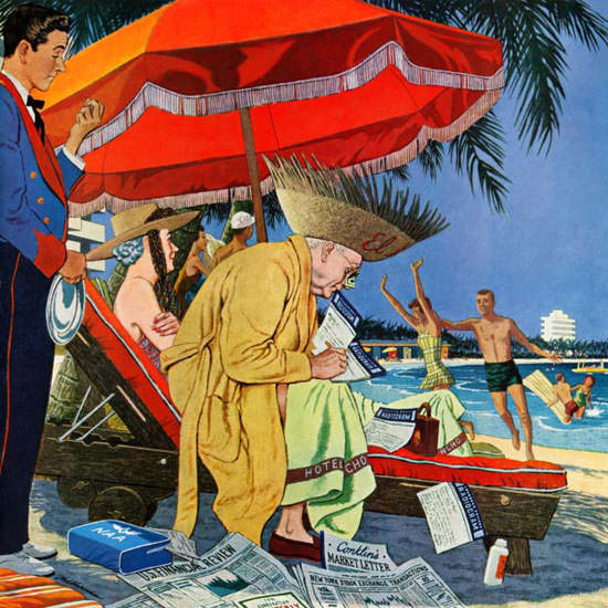 James Williamson Saturday Evening Post 1960_01_23 Copyright crop | Best of 1960s Ad and Cover Art