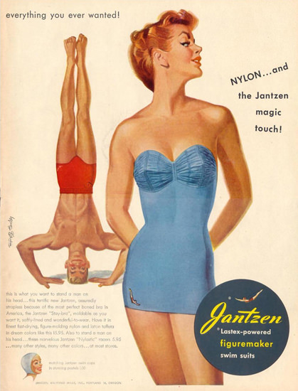 Jantzen Swim Suits Everything You Ever Wanted | Sex Appeal Vintage Ads and Covers 1891-1970