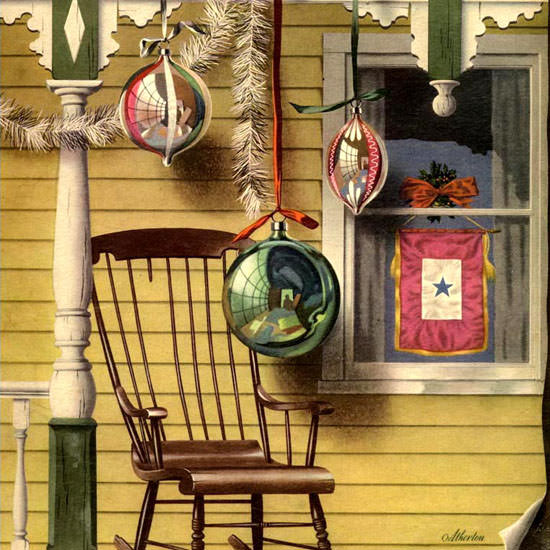 John Atherton Fortune Magazine December 1942 Copyright crop | Best of 1940s Ad and Cover Art