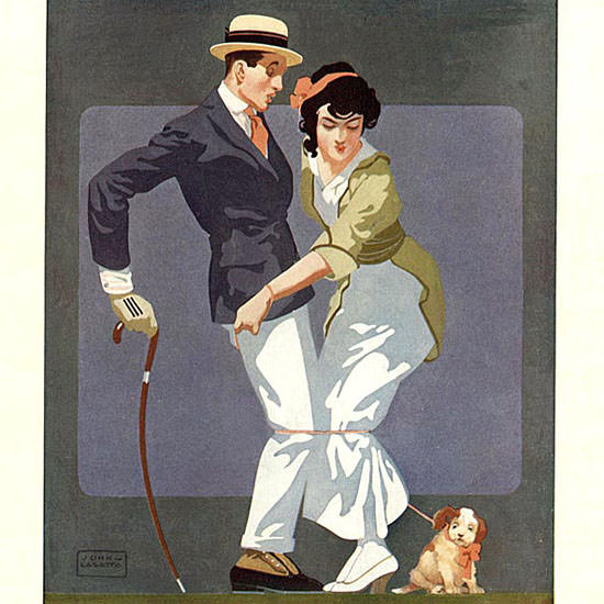 John La Gatta Life Magazine Interned 1915-09-16 Copyright crop | Best of 1891-1919 Ad and Cover Art