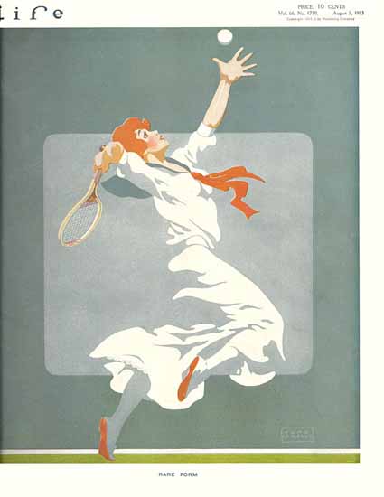 John La Gatta Life Magazine Rare Form 1915-08-05 Copyright | Life Magazine Graphic Art Covers 1891-1936