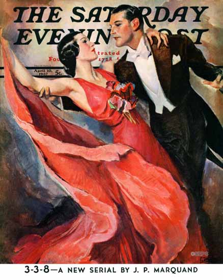 John La Gatta Saturday Evening Post Ballroom 1937_04_10 Sex Appeal | Sex Appeal Vintage Ads and Covers 1891-1970