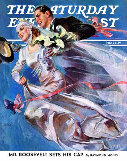 John La Gatta Saturday Evening Post Wedding 1939_06_24 Sex Appeal | Sex Appeal Vintage Ads and Covers 1891-1970