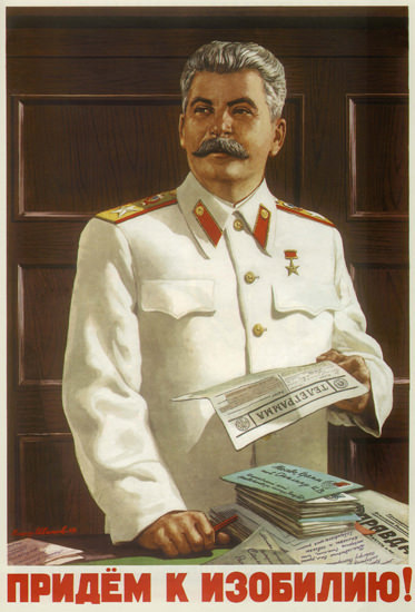 Josef Stalin USSR Russia 2106 CCCP | Vintage War Propaganda Posters 1891-1970