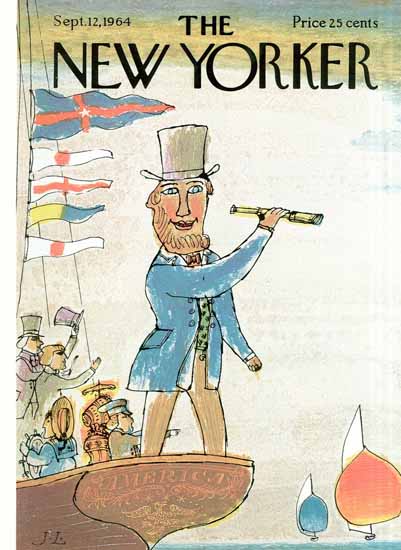 Joseph Low The New Yorker 1964_09_12 Copyright | The New Yorker Graphic Art Covers 1946-1970