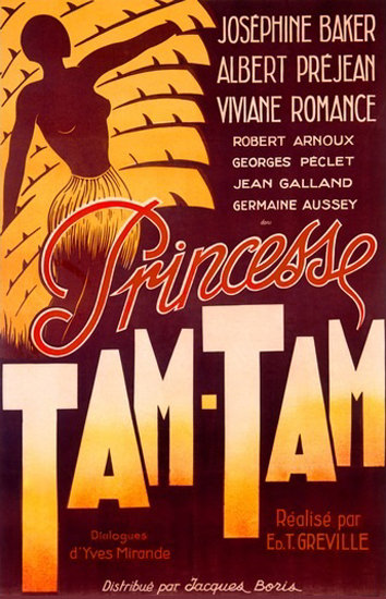 Josephine Baker Princesse Tam-Tam | Sex Appeal Vintage Ads and Covers 1891-1970