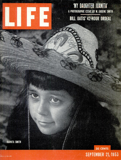 Juanita Smith 21 Sep 1953 Copyright Life Magazine | Life Magazine BW Photo Covers 1936-1970