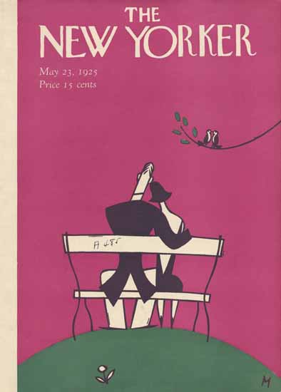 Julian De Miskey The New Yorker 1925_05_23 Copyright | The New Yorker Graphic Art Covers 1925-1945