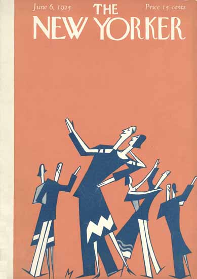 Julian De Miskey The New Yorker 1925_06_06 Copyright | The New Yorker Graphic Art Covers 1925-1945