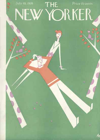 Julian De Miskey The New Yorker 1926_07_10 Copyright | The New Yorker Graphic Art Covers 1925-1945