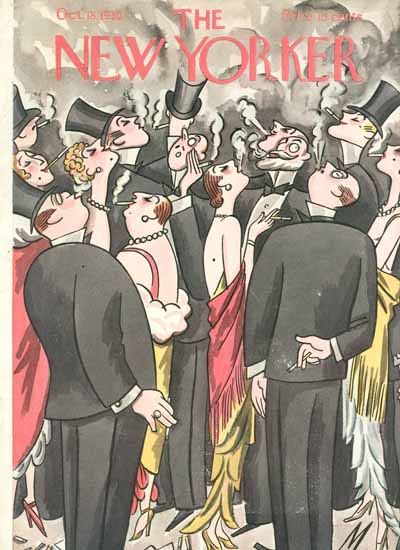 Julian De Miskey The New Yorker 1930_10_18 Copyright | The New Yorker Graphic Art Covers 1925-1945