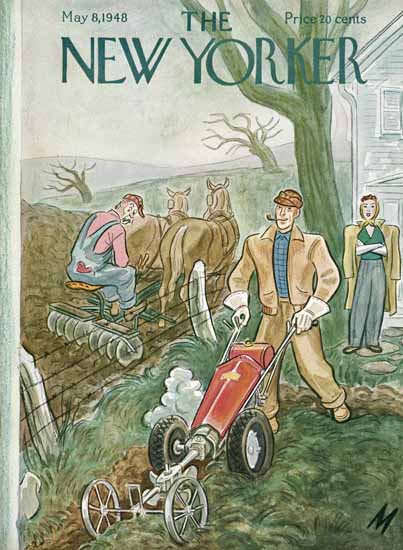 Julian De Miskey The New Yorker 1948_05_08 Copyright | The New Yorker Graphic Art Covers 1946-1970